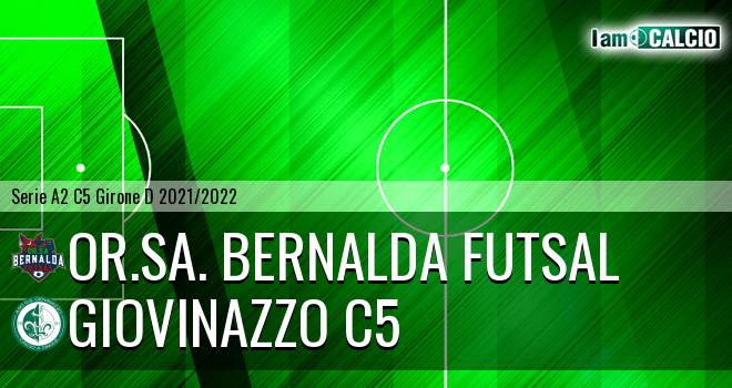 OR.SA. Bernalda Futsal - Giovinazzo C5