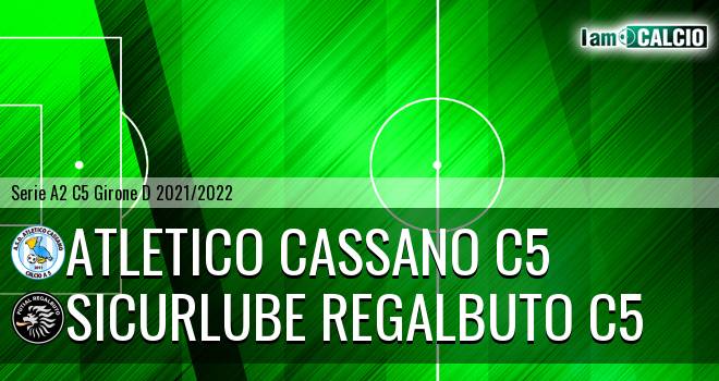 Atletico Cassano C5 - Sicurlube Regalbuto C5