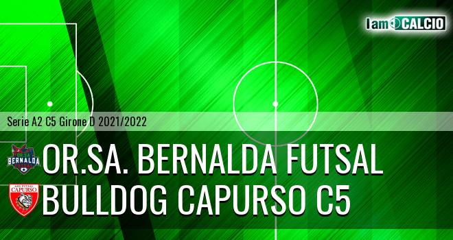 OR.SA. Bernalda Futsal - Bulldog Capurso C5
