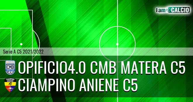 Opificio4.0 CMB Matera C5 - Ciampino Aniene C5