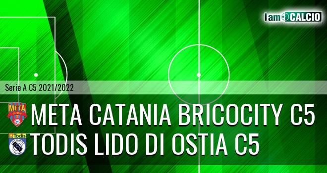 Meta Catania Bricocity C5 - Todis Lido di Ostia C5