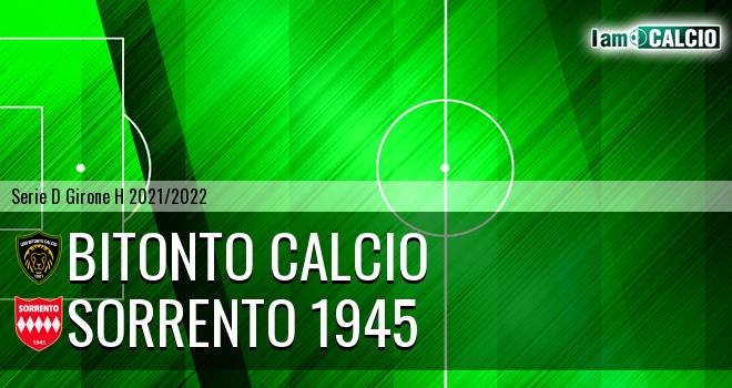 Bitonto Calcio - Sorrento 1945