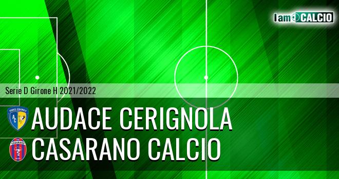 Audace Cerignola - Casarano Calcio