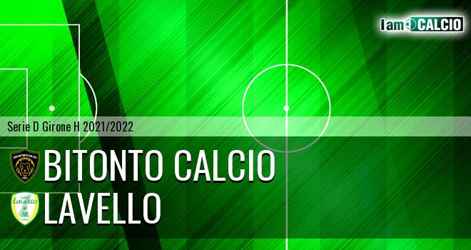 Bitonto Calcio - Lavello