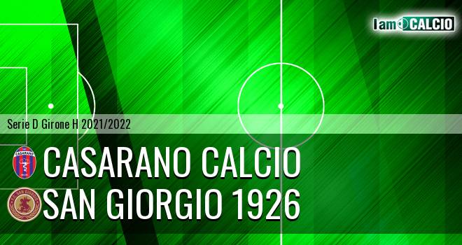 Casarano Calcio - San Giorgio 1926