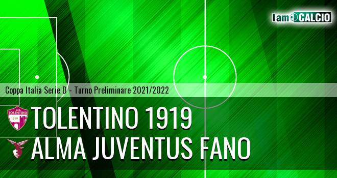 Tolentino 1919 - Alma Juventus Fano