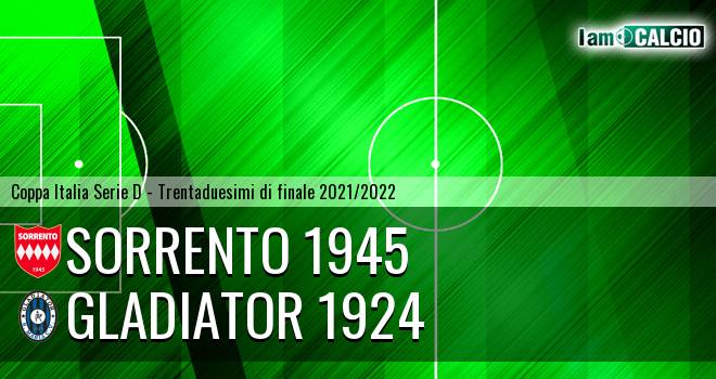 Sorrento 1945 - Gladiator 1924