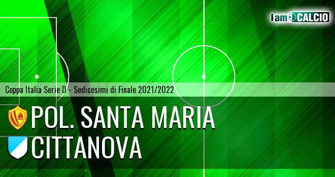 Pol. Santa Maria - Cittanova Calcio