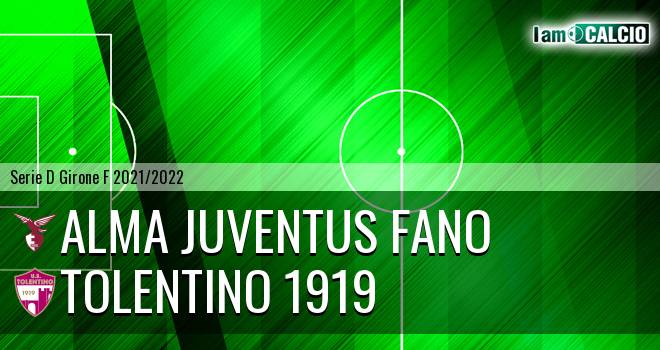 Alma Juventus Fano - Tolentino 1919