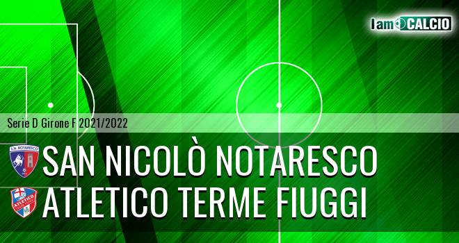 Notaresco - Atletico Terme Fiuggi