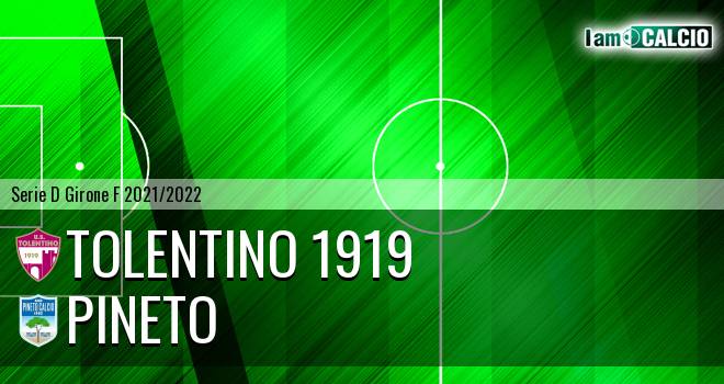 Tolentino 1919 - Pineto