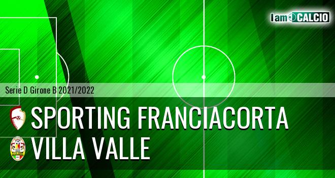 Franciacorta FC - Villa Valle