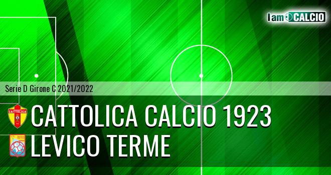 Cattolica Calcio 1923 - Levico Terme