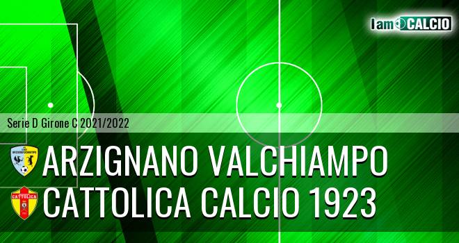 Arzignano Valchiampo - Cattolica Calcio 1923