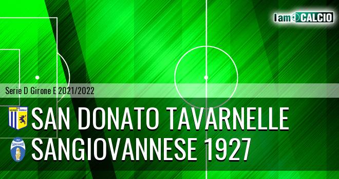 San Donato Tavarnelle - Sangiovannese 1927