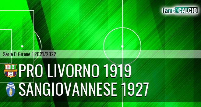 Pro Livorno 1919 - Sangiovannese 1927