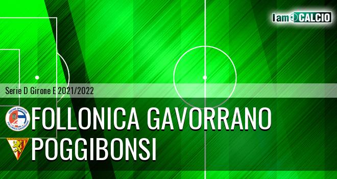 Follonica Gavorrano - Poggibonsi