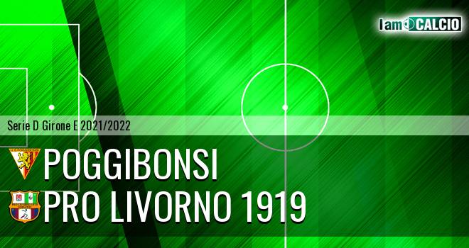 Poggibonsi - Pro Livorno 1919