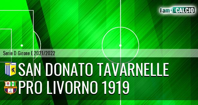 San Donato Tavarnelle - Pro Livorno 1919