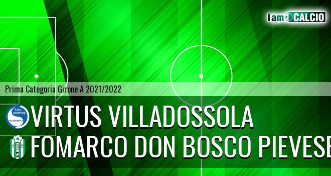 Virtus Villadossola - Fomarco Don Bosco Pievese
