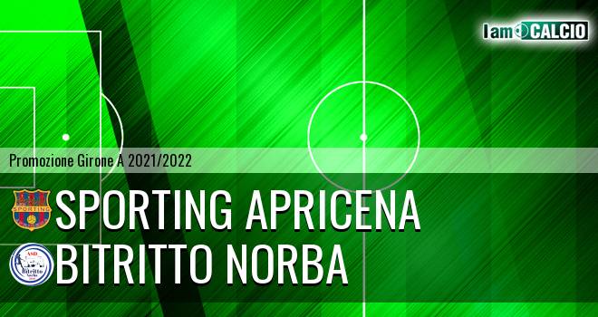 Sporting Apricena - Bitritto Norba