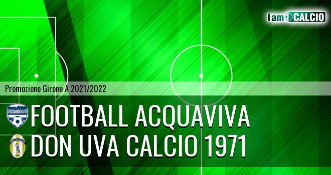 Football Acquaviva - Don Uva Calcio 1971