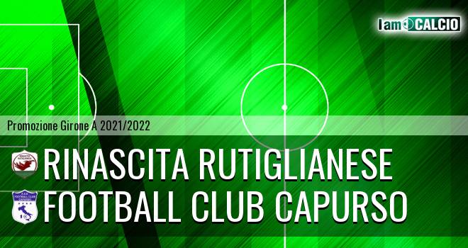 Rinascita Rutiglianese - Capurso FC