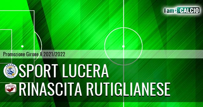 Lucera Calcio - Rinascita Rutiglianese