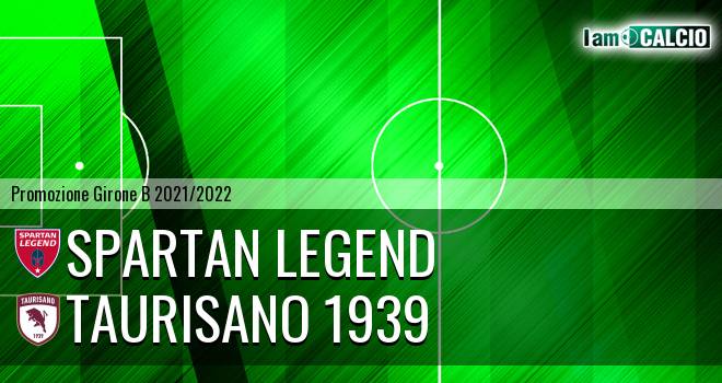 Spartan Legend - Taurisano 1939