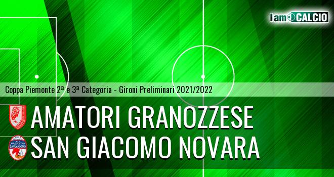 Amatori Granozzese - Polisportiva San Giacomo