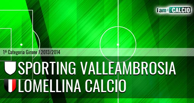 Sporting Valleambrosia - Lomellina calcio