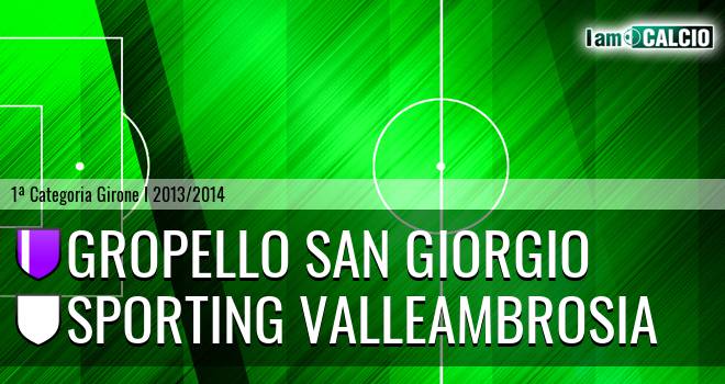 Gropello San Giorgio - Sporting Valleambrosia