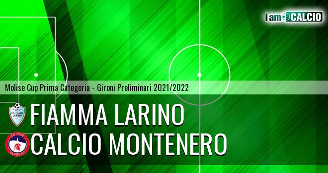 Fiamma Larino - Calcio Montenero