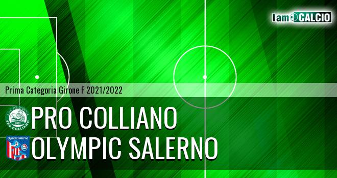 Pro Colliano - Olympic Salerno