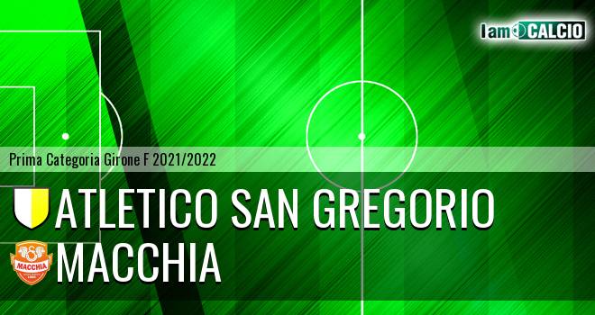 Atletico San Gregorio - Macchia