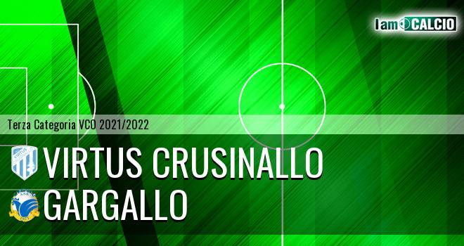 Virtus Crusinallo - Gargallo