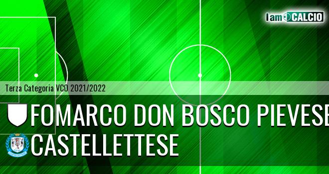 Fomarco Don Bosco Pievese B - Castellettese