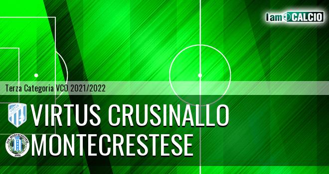 Virtus Crusinallo - Montecrestese