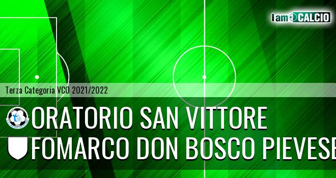 Oratorio San Vittore - Fomarco Don Bosco Pievese B