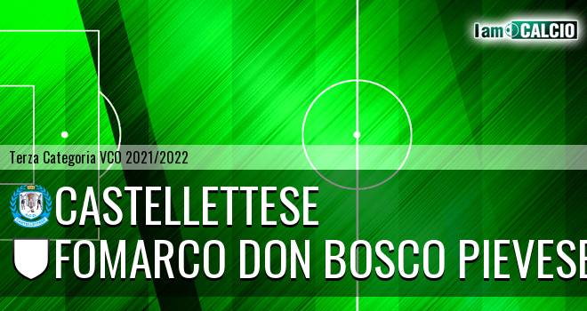 Castellettese - Fomarco Don Bosco Pievese B
