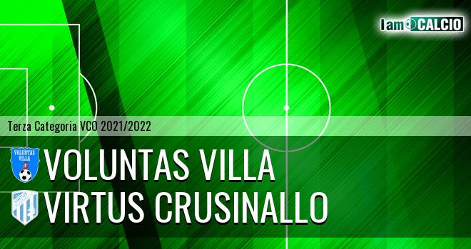 Voluntas Villa - Virtus Crusinallo