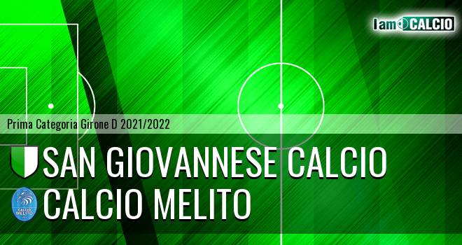 San Giovannese Calcio - Calcio Melito