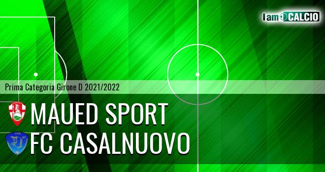 Maued Sport - Fc Casalnuovo