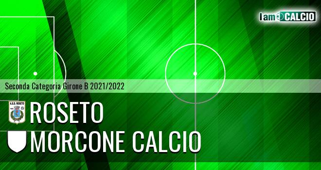 Roseto - Morcone Calcio