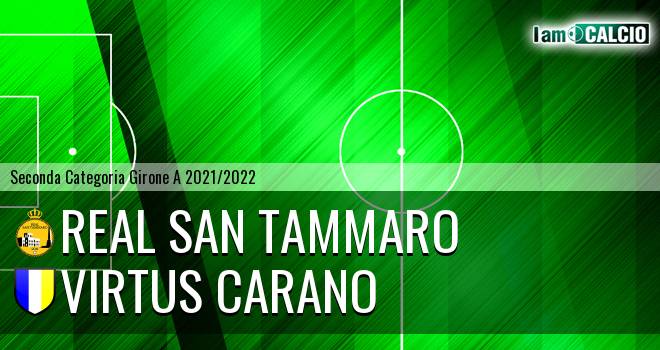 Real San Tammaro - Virtus Carano