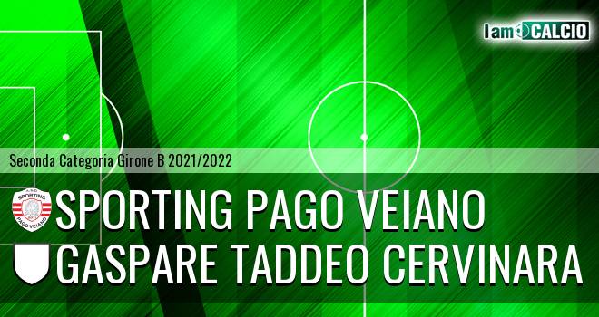 Sporting Pago Veiano - Gaspare Taddeo Cervinara