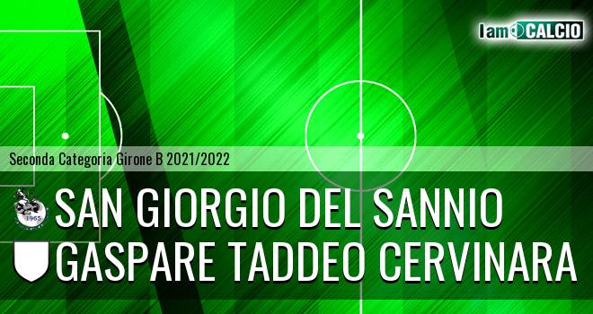 San Giorgio del Sannio - Gaspare Taddeo Cervinara
