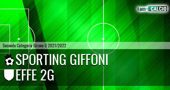 Sporting Giffoni - Effe 2G