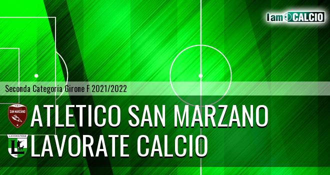 Atletico San Marzano - Lavorate Calcio