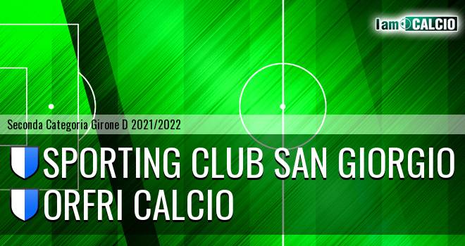 Sporting Club San Giorgio - GT 10 Palla al Centro